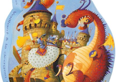 Puzzle Vaillant et le dragon – 54 pièces