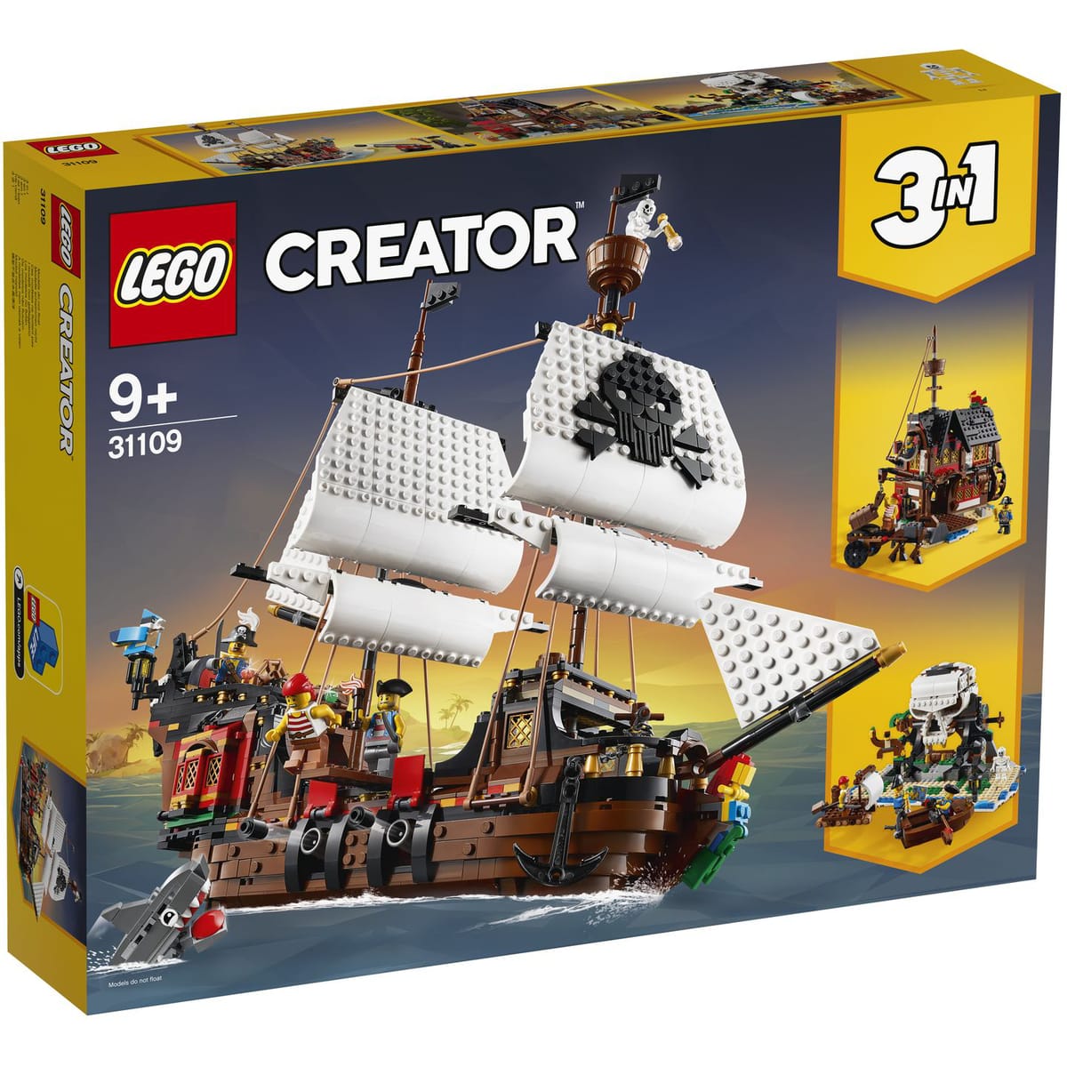 LEGO Creator Le Bateau Pirate – 31109