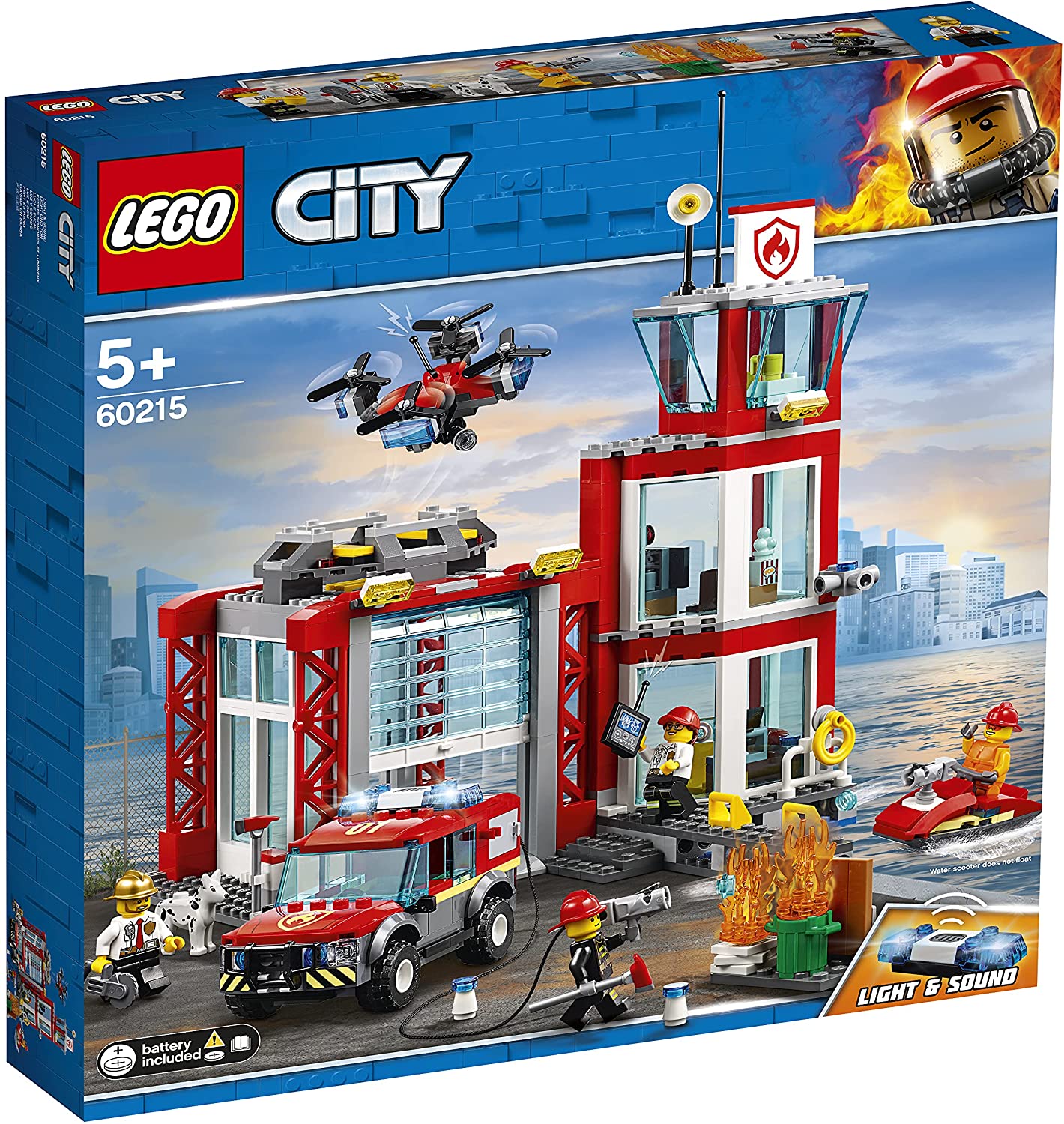 LEGO City La caserne de Pompiers – 60215