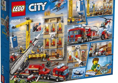 LEGO City Les Pompiers du Centre-Ville – 60216