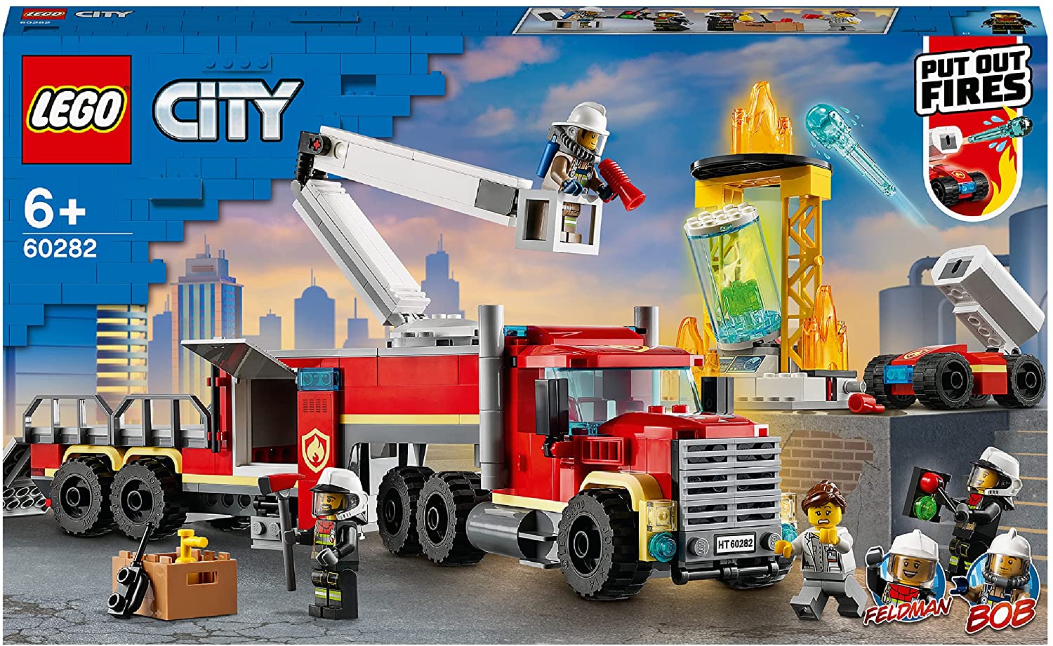 LEGO City L’unité de Commandement des Pompiers – 60282
