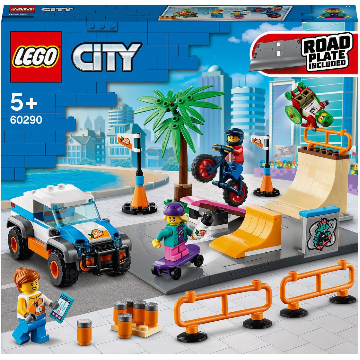 LEGO City Le Skatepark – 60290