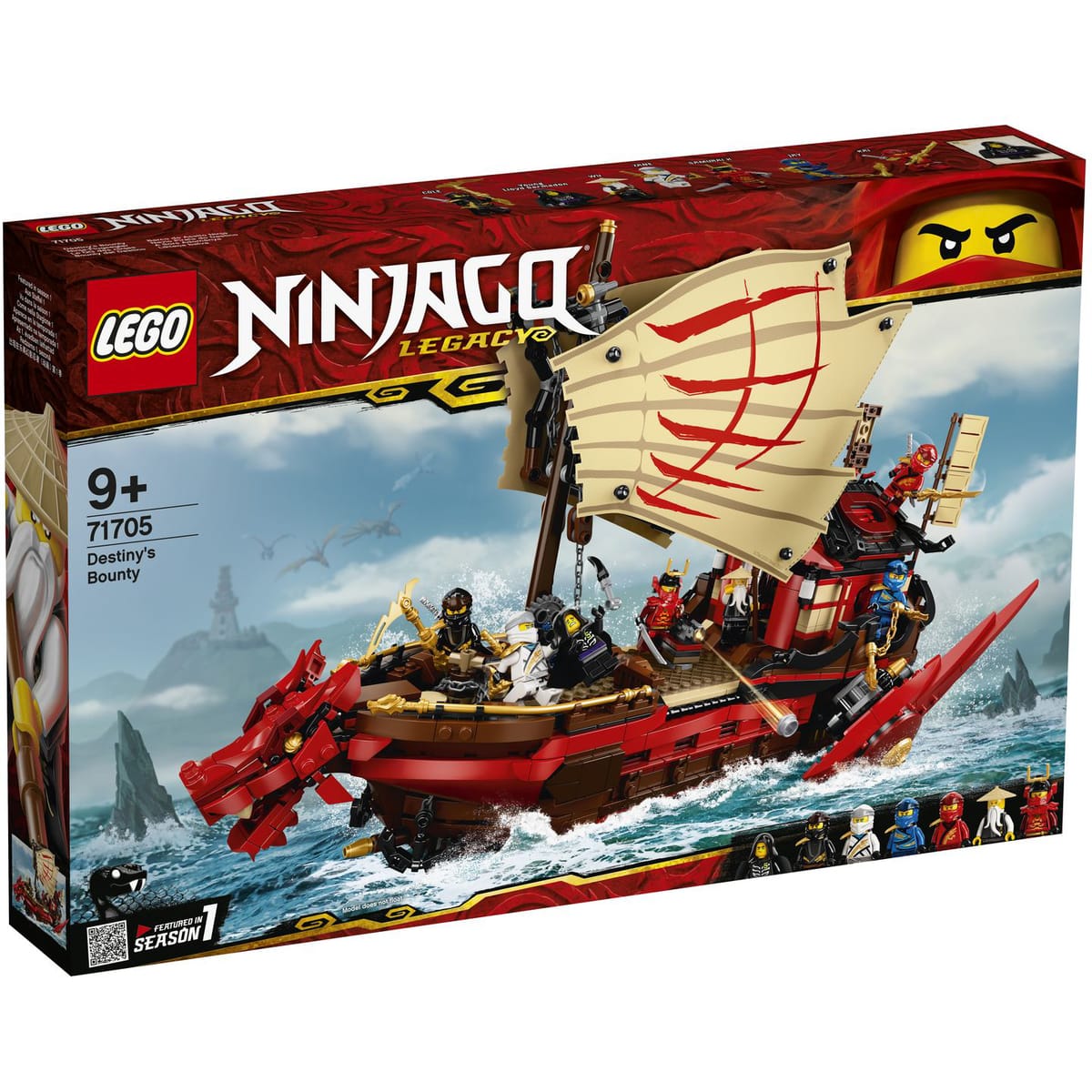 LEGO Ninjago Le QG des Ninjas – 71705