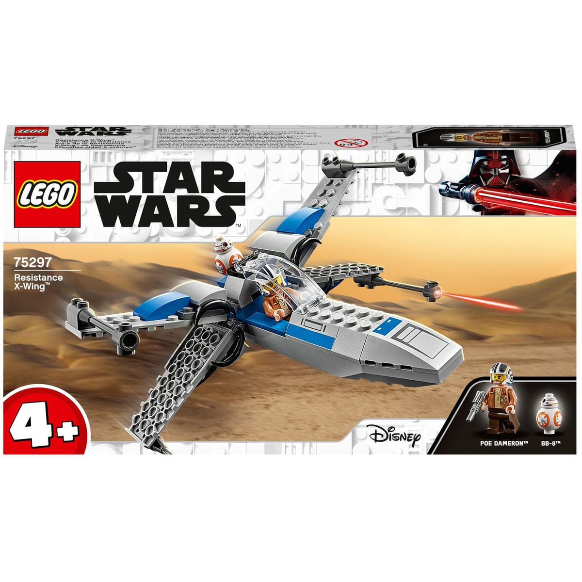 LEGO Star Wars X-Wing de la Résistance – 75297