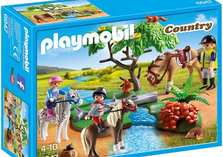 Playmobil Cavaliers avec poneys et cheval – 6947
