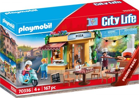 Playmobil Pizzeria avec restaurant de jardin – 70336