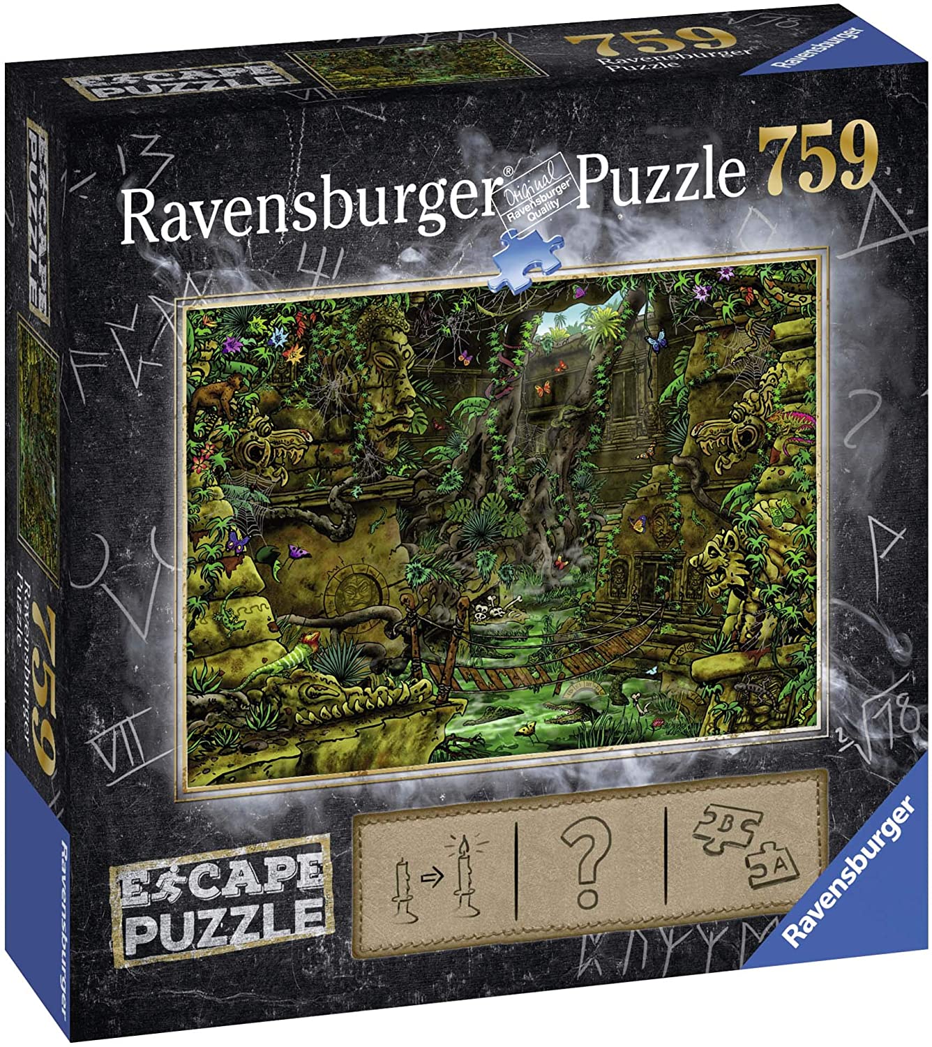 Escape puzzle Temple Ankor Wat – 759 pièces