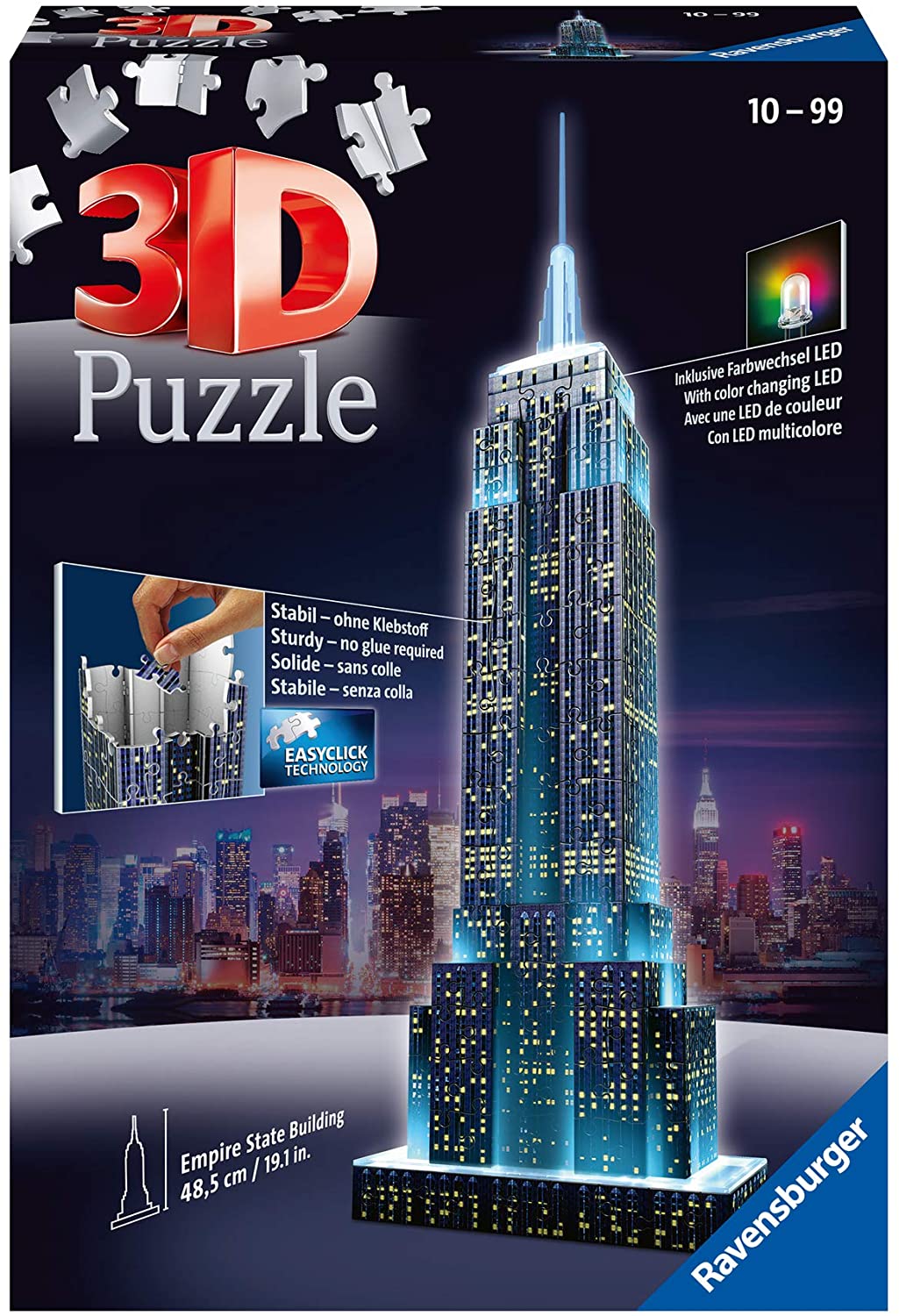 Puzzle 3D Empire State Building – 216 pièces