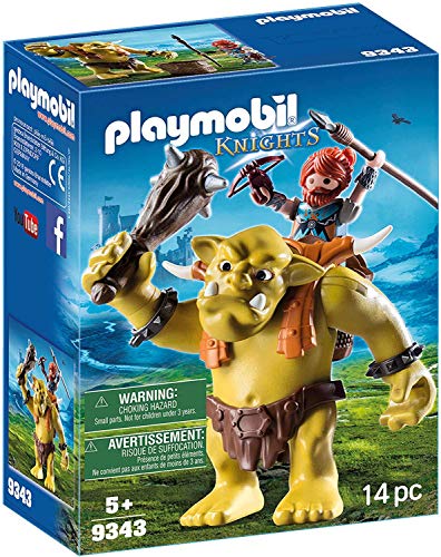Playmobil - Troll Géant et Soldat Nain - 9343