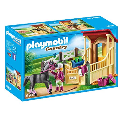 Playmobil - Box avec Cavalière et Pur-Sang Arabe - 6934
