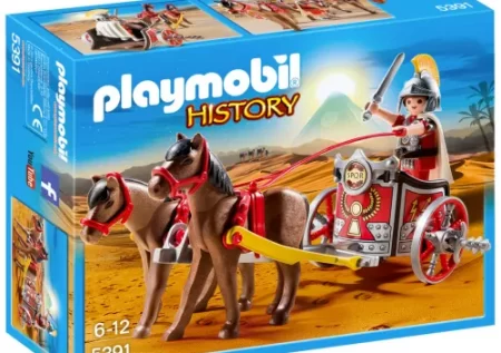 Playmobil History Char Romain avec Tribun – 5391