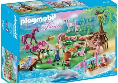 Playmobil Fairies Ile avec fée et animaux enchantés – 70167