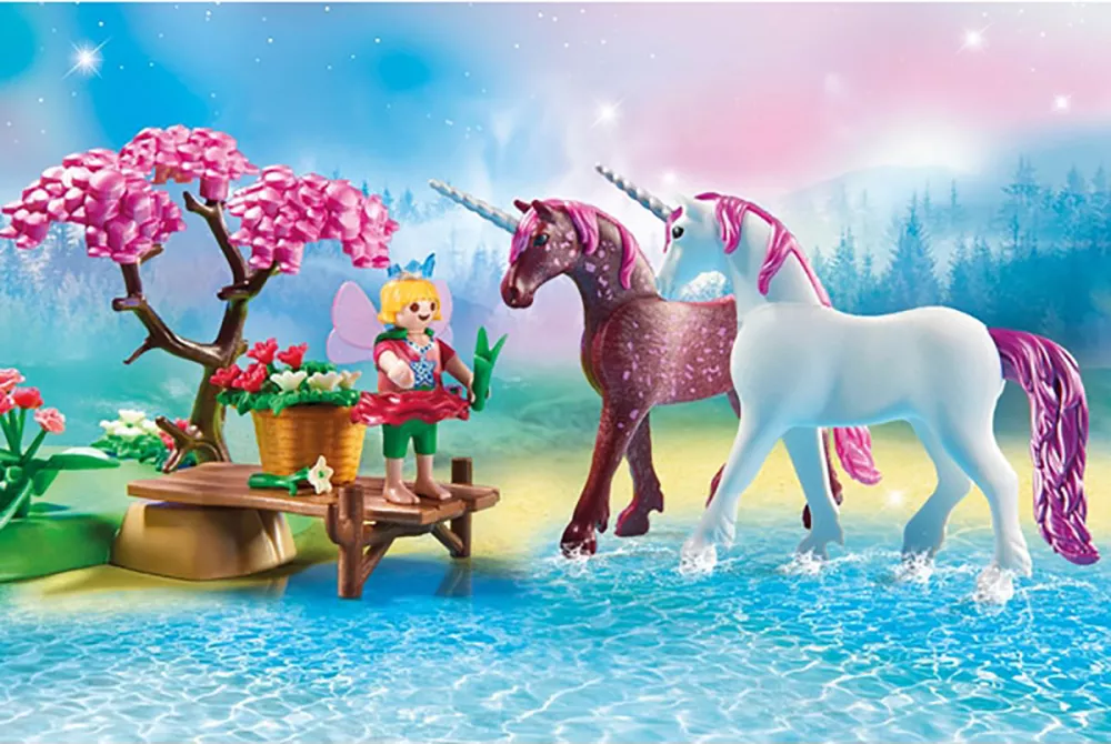 Playmobil Fairies Ile avec fée et animaux enchantés - 70167