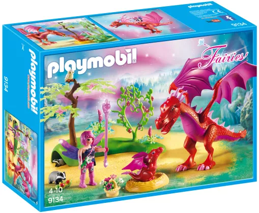 Playmobil Fairies Gardienne des fées avec dragons – 9134
