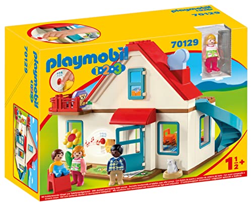 PLAYMOBIL 1.2.3 70129 Maison familiale - PLAYMOBIL 1.2.3- PLAYMOBIL 1.2.3- 18-36 mois ses premiers Playmobil