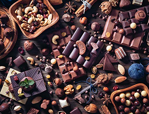 RAVENSBURGER PUZZLE Ravensburger 16715 Puzzle Paradis au Chocolat 2000 pièces, Multicolore