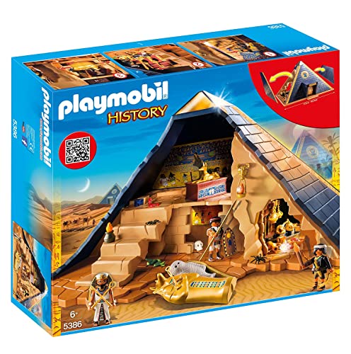 PLAYMOBIL 5386 Pyramide du pharaon- - HISTORY- histoire aventure