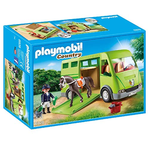 Playmobil 6928 Cavalier avec van et cheval